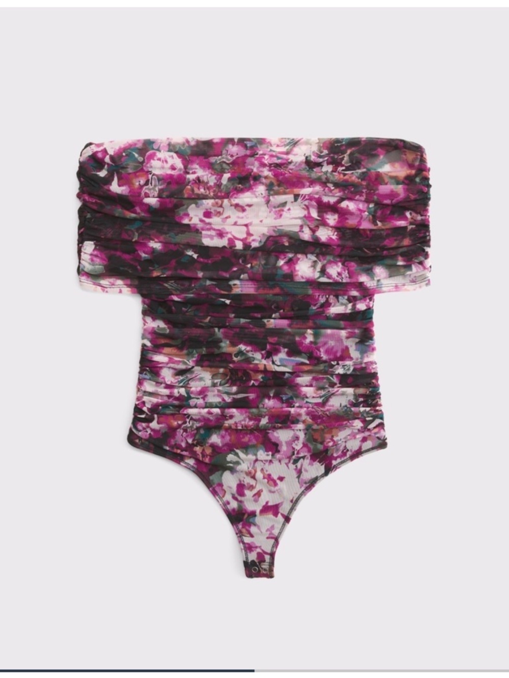 Mesh Foldover Bodysuit